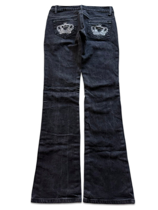 Chelly Low-Rise Straight Fit Jeans (S)