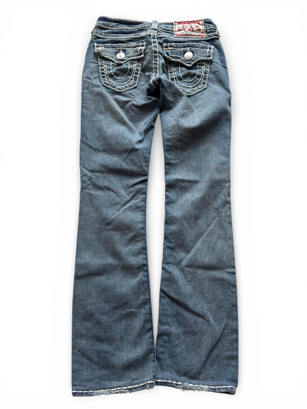 True Religion Low-Rise Straight Fit Jeans (XS)