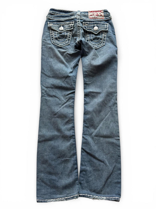 True Religion Low-Rise Straight Fit Jeans (XS)